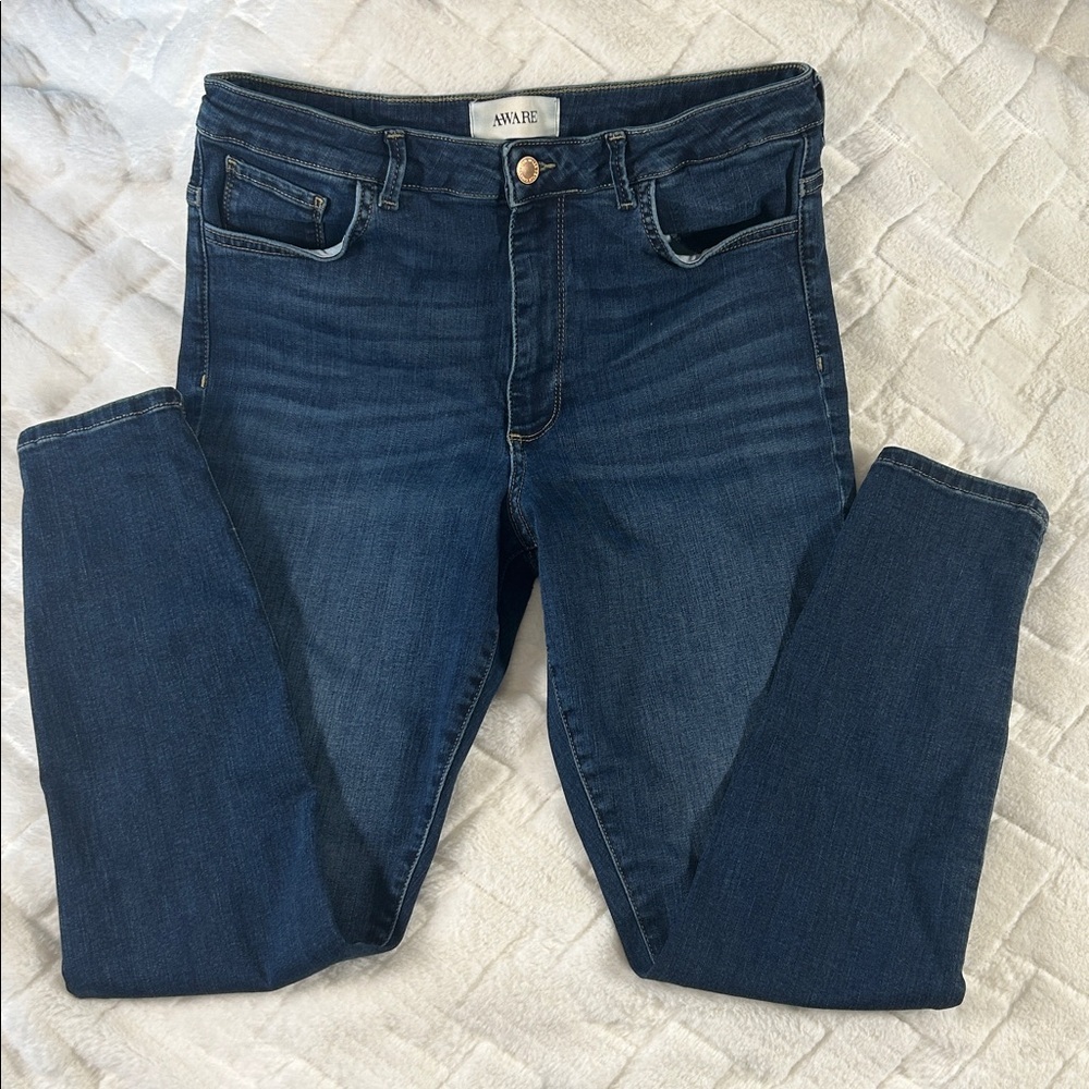 Vero Moda Aware Women’s Dark Blue Slim Fit Skinny Jeans size 30